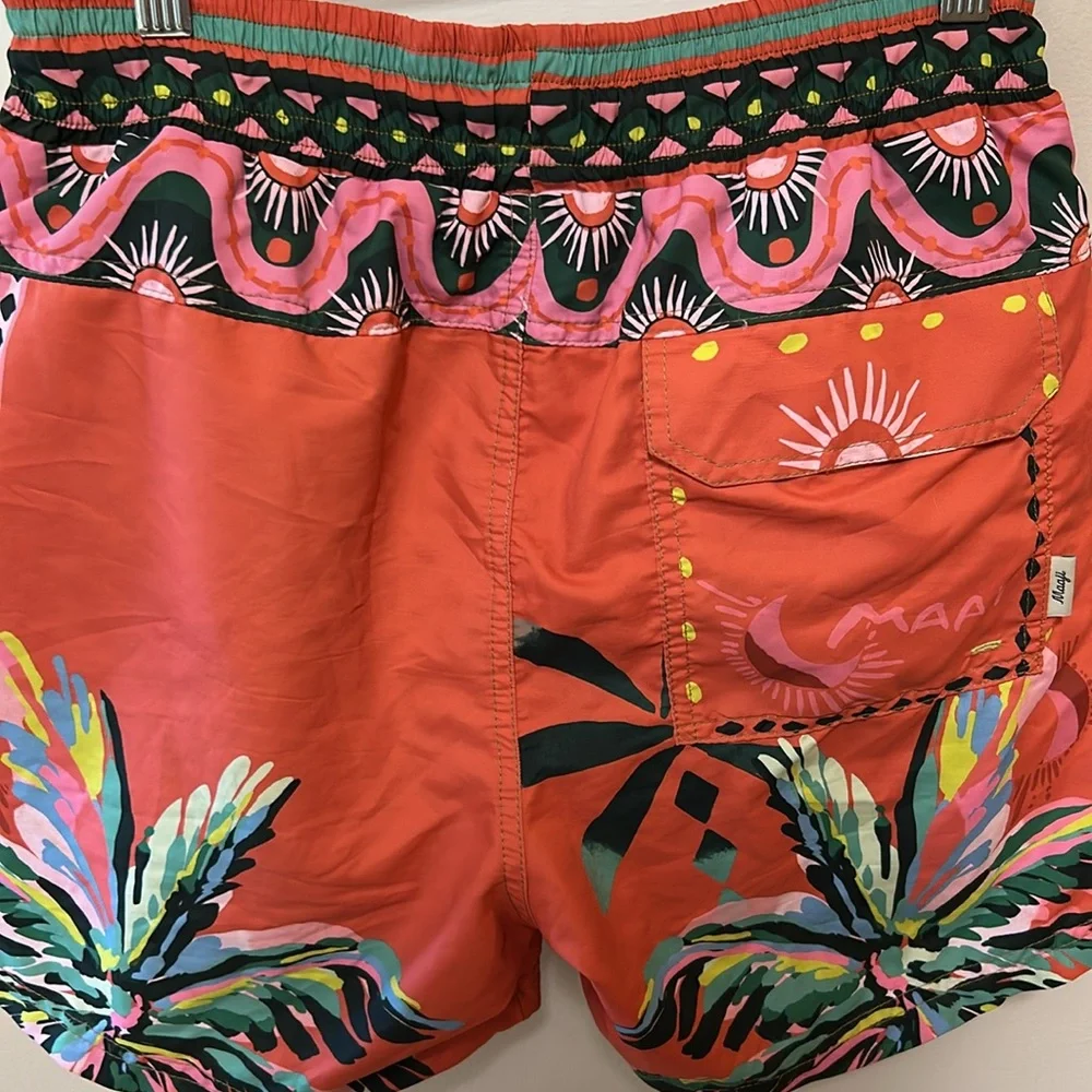 Maaji Standard Sailor Shorty Shorts Flame Palms